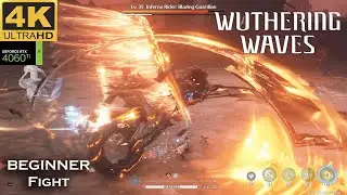 Wuthering Waves: Fighting Inferno Rider for the First Time