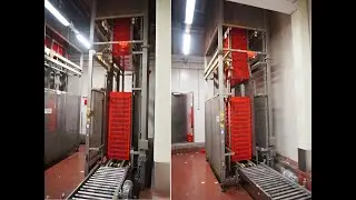 786-6: Viscon elevator for crates with destacker