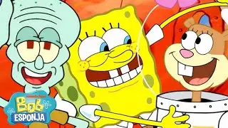 Bob Esponja | ¡Un momento de CADA episodio de Bob Esponja en la temporada 5! 🧽 | Español