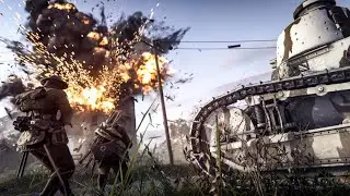 Tank vs Infantry l Battlefield 1: Танк против всех!