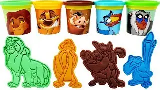 Simba, Timon, Pumbaa, Zazu, and Rafiki: The Lion King Characters Molds and Toys