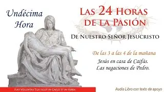 11  ► Las 24 Horas de la Pasión de Nuestro Señor Jesucristo🔺Jesús ante Caifás. Negaciones de Pedro.