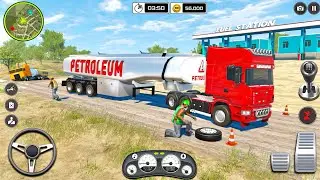 Oil Truck Simulator 🚛🔥 | Dangerous Offroad Fuel Transport Challenge