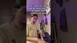 They know everything #funny #music #musichumor #musicteacher #tea #musiccollege #musicstudent