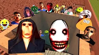 All Horror Nico Nextbot is Calling me in Tower | Garry's mod