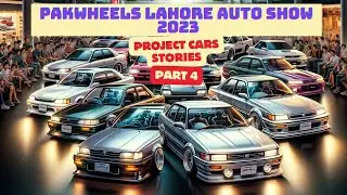 Pakwheels Lahore Auto Show 2023: Toyota Corolla, Mark X, Mark II, Crown - Part 4