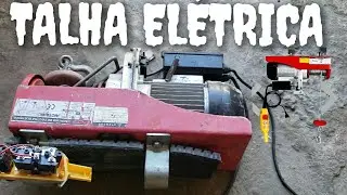 TALHA ELÉTRICA MOTOR ELEVADOR, COMO CONCERTA QUINCHO ELÉTRICO