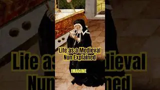 Life as a Medieval Nun Explained #history #historyshorts #medieval #nuns
