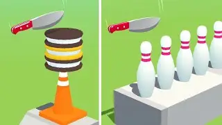Slice It All Gameplay! Satisfying and Relaxing ASMR Slicing Video