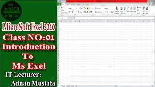 Microsoft Excel Introduction & Interface || Class No:01