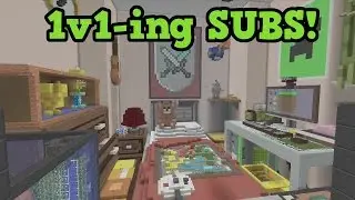 Minecraft Xbox One Battle Mode 1v1 FACE OFFS!