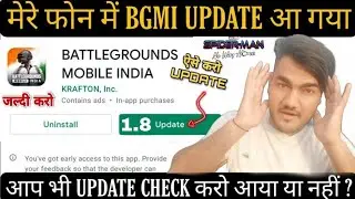 BGMI 1.8 UPDATE GAMEPLAY + DOWNLOAD LINK UPDATE BATTLEGROUND MOBILE INDIA 1.8 UPDATE