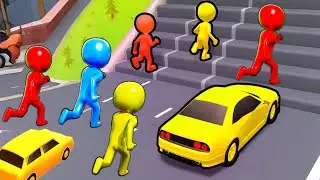 Shape Transform 🚗🏃&zwj;♂️🚲🚦All Levels Gameplay Walkthrough Android,ios New Update Ep 1124