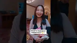 Poker Players Show Their Best Poker Face 👀😶 #wpt #poker #shorts