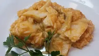 Receita de arroz de bacalhau lascado by necasdevaladares