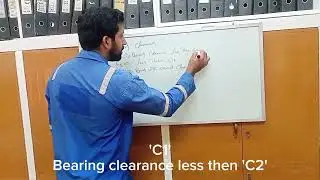 Bearing clearance detail in urdu . #maintenance #ballbearing #mechanical #bearing #clearance 