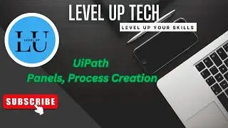 UiPath - Panels, Process Creation #uipath #uipathcommunity #uipathtutorial #rpa #ai #automation