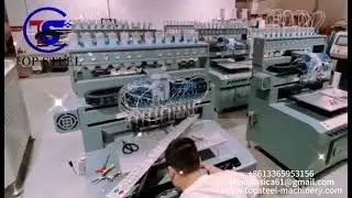 A reliable machine starts with every meticulous moment of assembly. #Plasticdroppingmachine#TopSteel