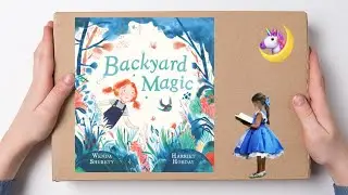 Backyard Magic | Children&rsquo;s book | Read aloud by 5 years old girl |小宝读绘本