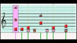 Iron Maiden - The Trooper - Mario Paint Composer REMASTERED