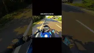 I have the courage to walk alone 🏍️ #youtubeshorts #shorts #bike #bikelover #bikelife #dji #alone
