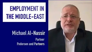 Employment in the Middle East - Michael Al-Nassir