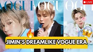 BTS Jimin Stuns Fans with Dreamlike Vogue Korea February 2026 Covers | Dior Prince Visual😱🔥💜