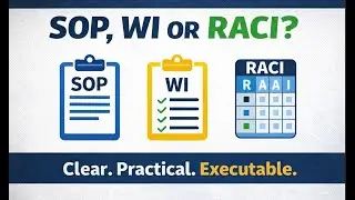 EP 7 /S1 Why EPC SOPs Fail on Sites  | SOP, WI, RACI Explained | L4 Layer