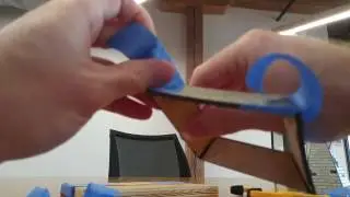 Untaping the steeple roof