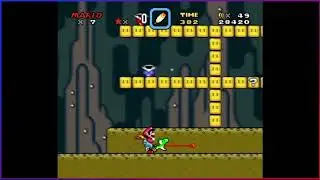 Vanilla Dome 1 Secret Exit Location in Super Mario World