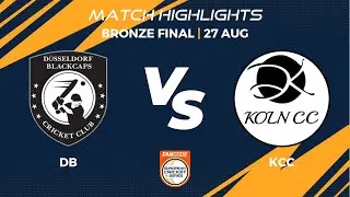 Bronze Final - DB vs KCC | Highlights | FanCode ECS Krefeld, 2022 Day 12 | ECS22.553