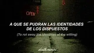 Arctic Monkeys - Fright Lined Dining Room (Lyrics + Sub. Espa&ntilde;ol)