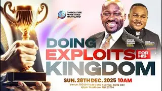 OFM Maryland | Sunday Service with Pst Gideon Israel | 12 28 2025 | Doing Exploits For His Kingdom |