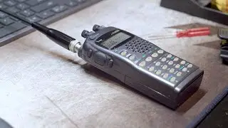 ICOM IC-W32A Simple Speaker Repair on HAM Radio Transceiver