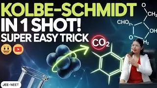 Lecture 13 Kolbe&ndash;Schmidt Reaction MADE SUPER EASY! Ultimate Trick for JEE & NEET 🔥📚