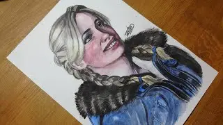 Watercolor Brush Pen is JESSICA for Until Dawn | dumit3 arts Neo Albios