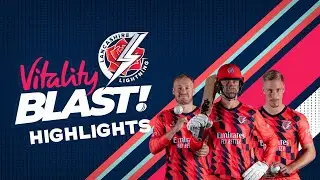 BLAST HIGHLIGHTS 💥 | Lancashire Lightning win another thrilling Roses T20! 🌹 ⚡