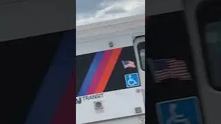 New Jersey transit 4640  passing Harrison path Station [old video]