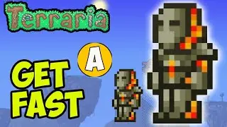 Terraria how to get Molten Armor (EASY) | Terraria Molten Armor 1.4.4.9