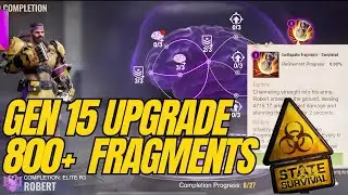 BLUE + PURPLE BRAIN AND MAXED SKILL | ROBERT UPGRADE | STATE OF SURVIVAL