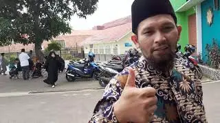 Susasana tes masuk calon santri baru ponpes riyadhussholihiin