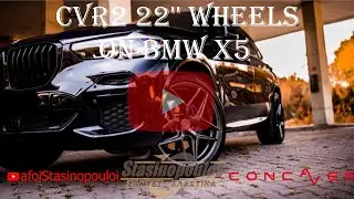 CVR2 22'' CONCAVER WHEELS ON BMW X5