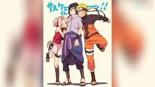/La Da Dee /Kakashi Naruto, Sasuke, Sakura ♥️🌺 #cute #naruto