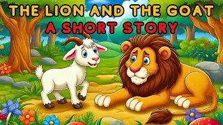 The Lion and the Goat | Bedtime Stories for Kids in English | Fairy Tales|  One minute Stories
