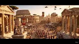 Glory of Rome | 4K Cinematic Ancient Rome Scene (Free to Use)