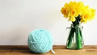 Learn how to wind yarn into a cake form.