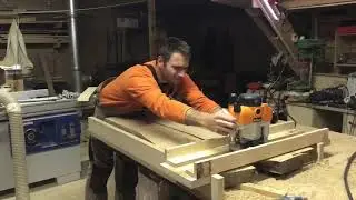 Ropeworker и alexwood изготавливают столешницу из слэба дуба