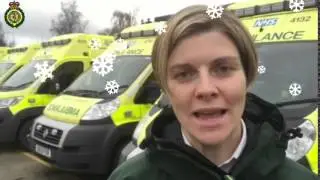 West Midlands Ambulance Service Advent Calendar. Dec 1st, 2015