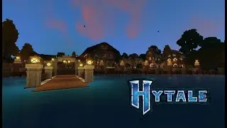 Making a harbor in Hytale Survival!