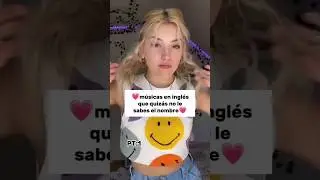 &bull;Canciones en ingles que quiz&aacute;s no sab&iacute;as su nombre&bull; #m&uacute;sica #aesthetic #noflop #shorts #fyp